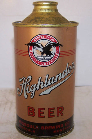 Highlander Beer USBC 168-27 Missoula Brewing Co. Grade 1/1+