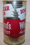 Wieland's 100 year beer, USBC 146-2 rolled can, grade 1-