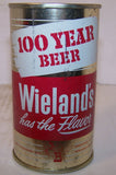 Wieland's 100 year beer, USBC 146-2 rolled can, grade 1-