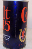 Colt 45 premium beer, USBC II 229-33, rolled test can, grade 1/1+