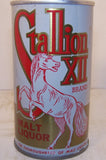 Stallion XII Malt Liquor enamel, USBC 126-4, grade 1