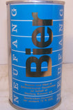 Neufang Bier, rolled can, very clean, Grade A1+
