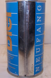 Neufang Bier, rolled can, very clean, Grade A1+