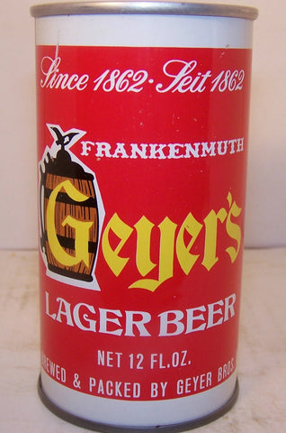 Geyer's Lager beer, USBC II 68-10 Grade 1/1+